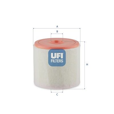 Повітряний фільтр UFI 27J3800 - zapix