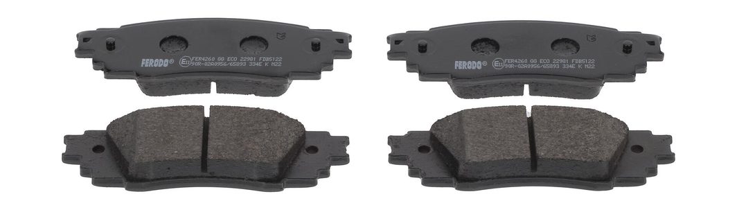 Гальмівні колодки дискові FERODO FDB5122