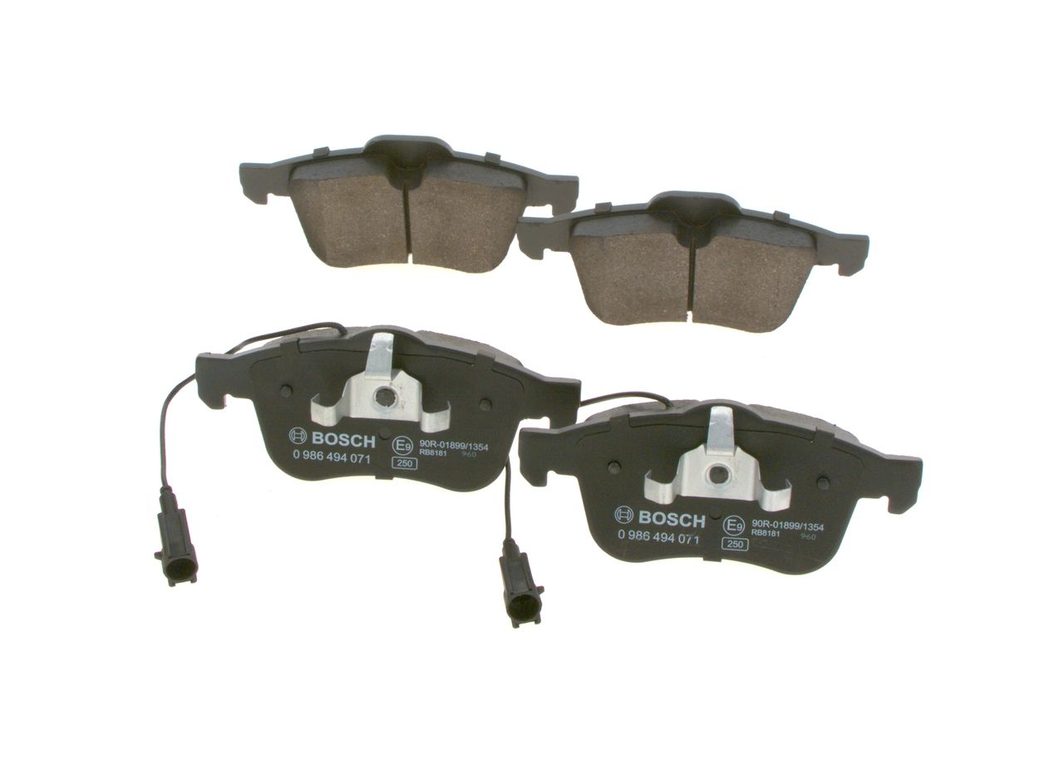 Гальмівні колодки дискові BOSCH 0986494071 - zapix