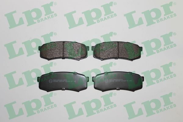 Гальмівні колодки дискові LPR 05P749 - zapix