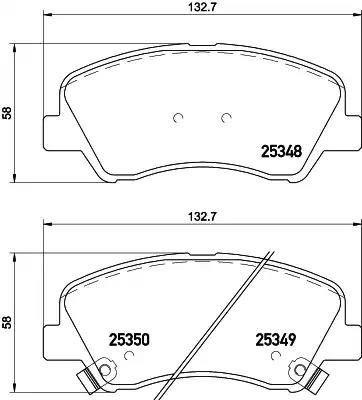Гальмівні колодки дискові NISSHINBO NP6041 - zapix