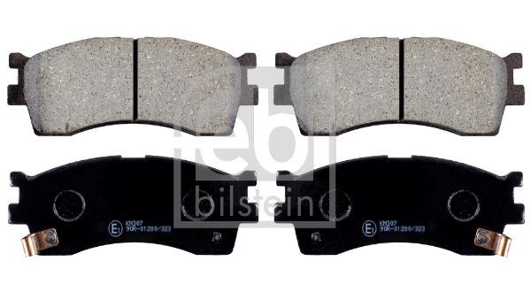 Гальмівні колодки дискові FEBI BILSTEIN 170267 - zapix
