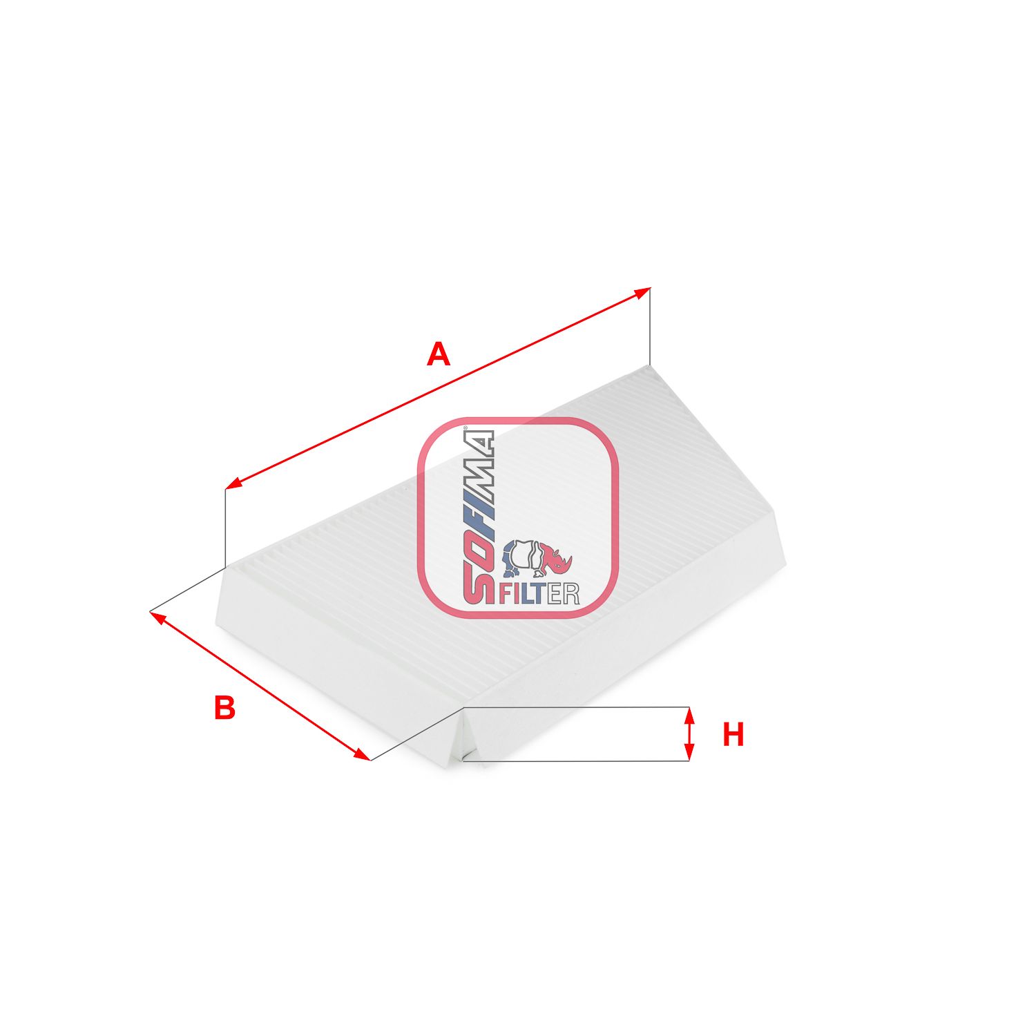 Фільтр салону SOFIMA S3044C - zapix