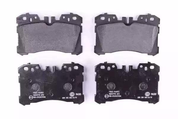 Гальмівні колодки дискові HELLA PAGID 8DB355006661 - zapix