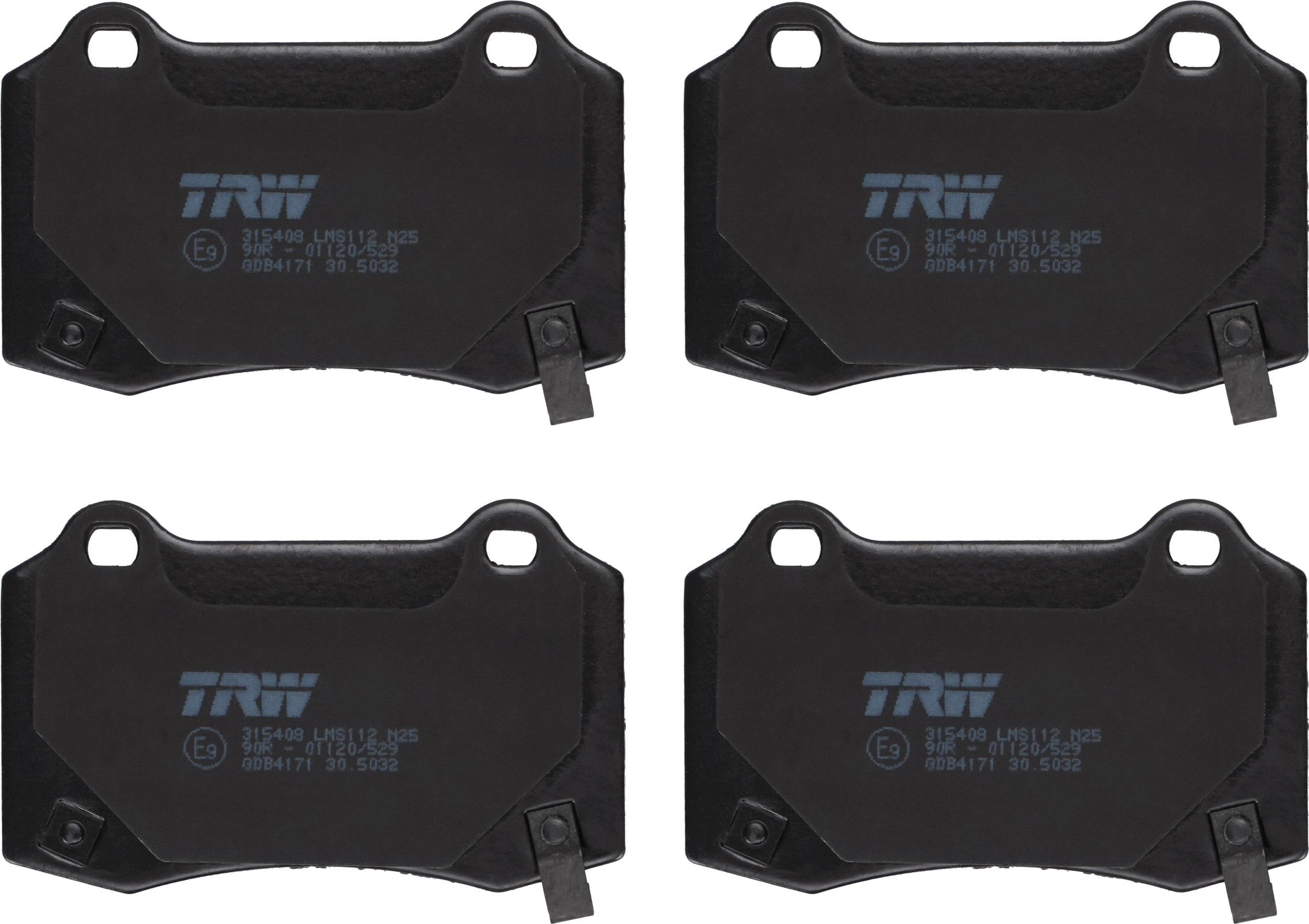 Гальмівні колодки дискові TRW GDB4171 - zapix