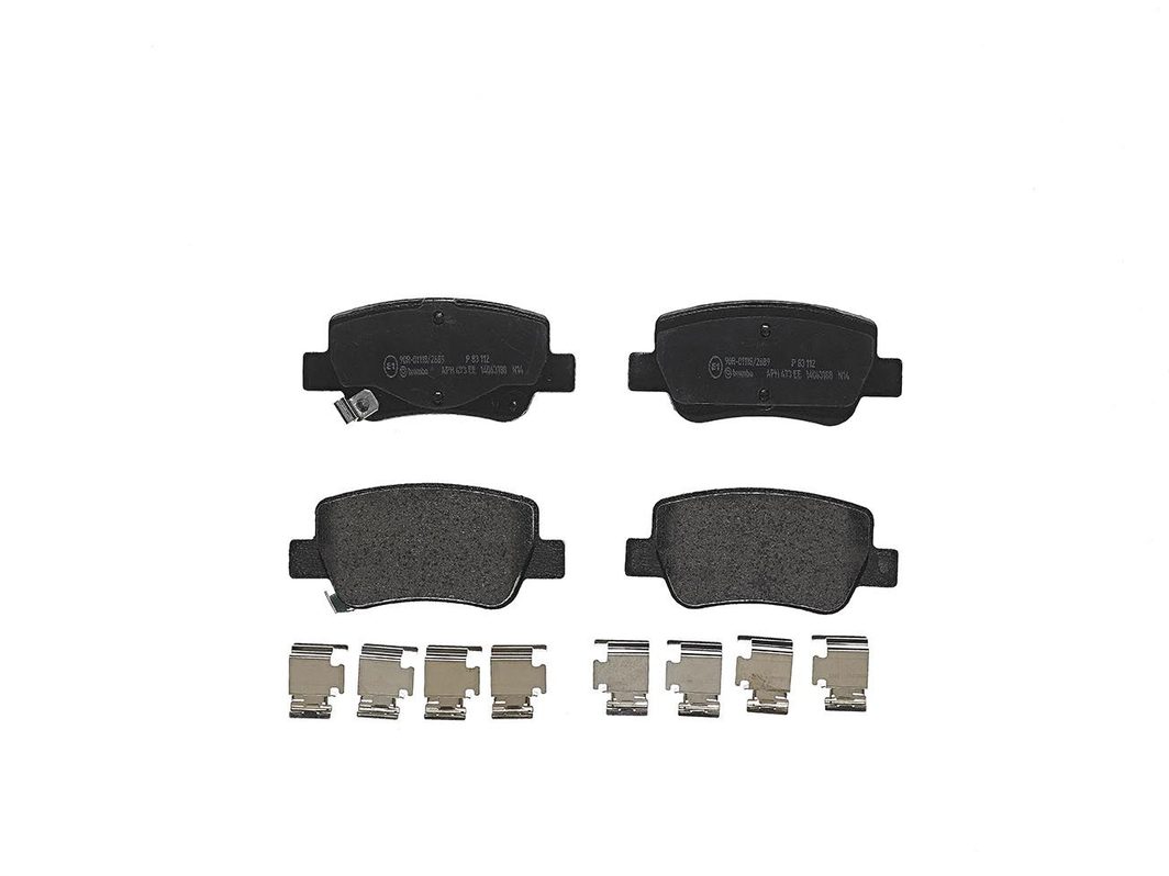 Гальмівні колодки дискові BREMBO P83112 - zapix