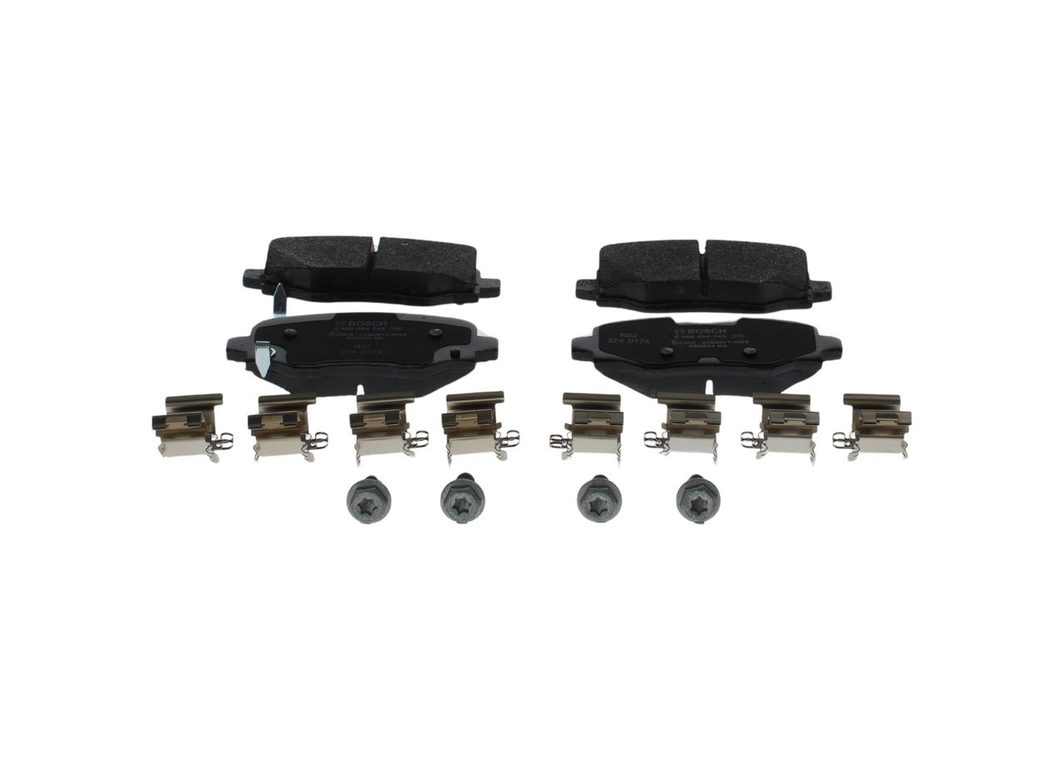 Гальмівні колодки дискові BOSCH 0986494745 - zapix
