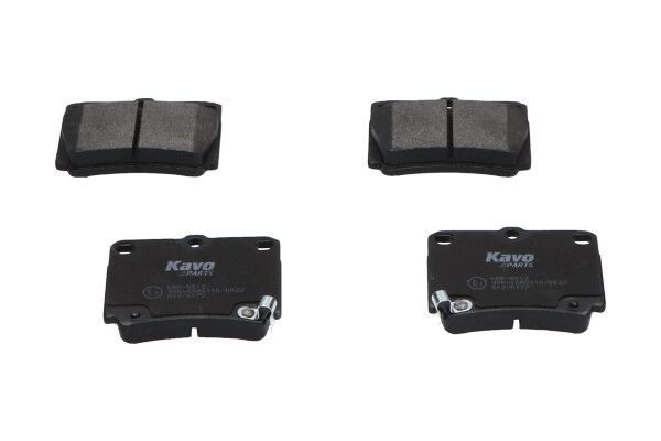 Гальмівні колодки дискові KAVO PARTS KBP5512 - zapix