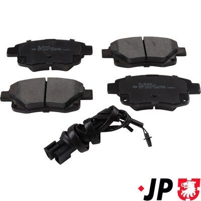 Гальмівні колодки дискові JP GROUP 1563700110 - zapix
