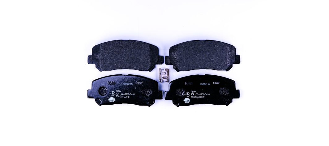 Гальмівні колодки дискові HELLA 8DB355020511 - zapix