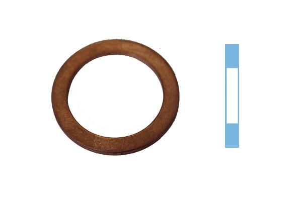 Кільце зливної пробки піддону CORTECO 005666H - zapix