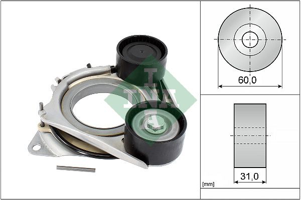 Натяжний пристрій ременя поліклінового SCHAEFFLER INA 534068310 - zapix