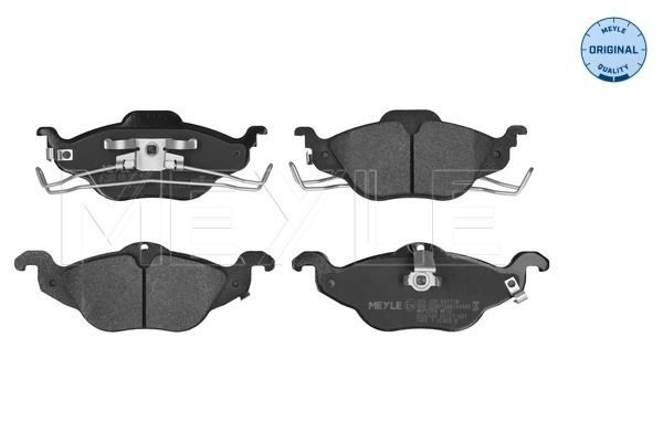 Гальмівні колодки дискові MEYLE 0252306317W - zapix