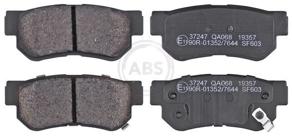 Гальмівні колодки дискові A.B.S. 37247 - zapix