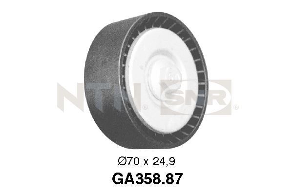 Обвідний ролик ременя приводного SNR GA35887 - zapix