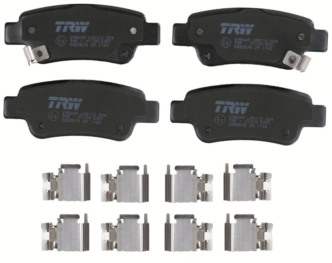 Гальмівні колодки дискові TRW GDB3576 - zapix