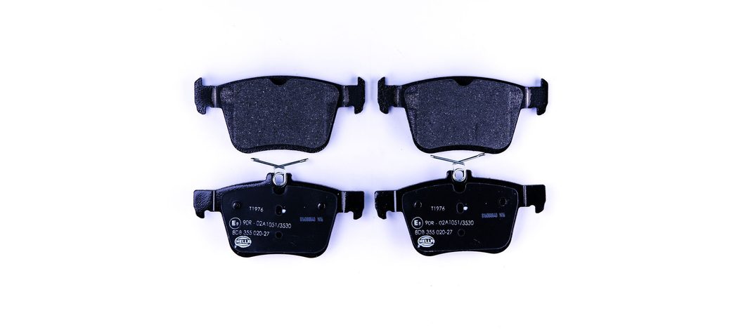 Гальмівні колодки дискові HELLA 8DB355020271 - zapix