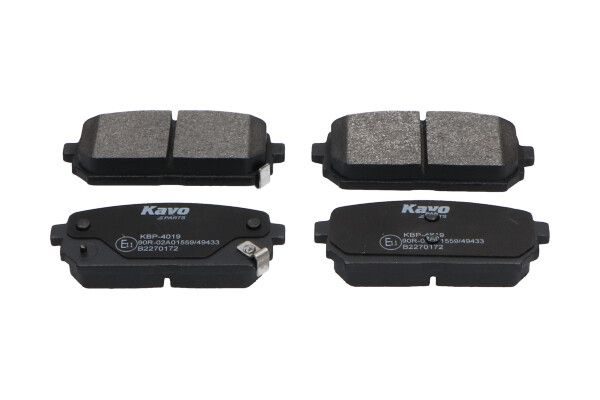 Гальмівні колодки дискові KAVO PARTS KBP4019 - zapix