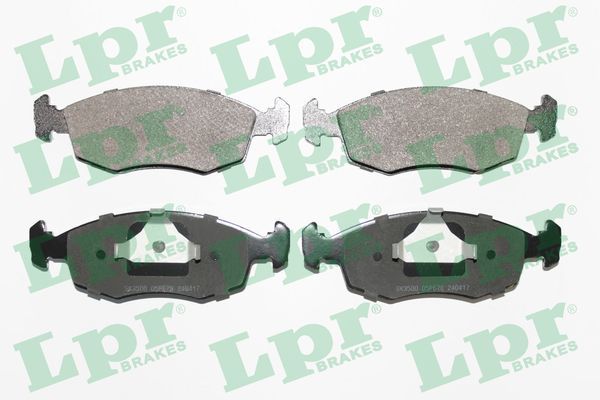 Гальмівні колодки дискові LPR 05P678 - zapix