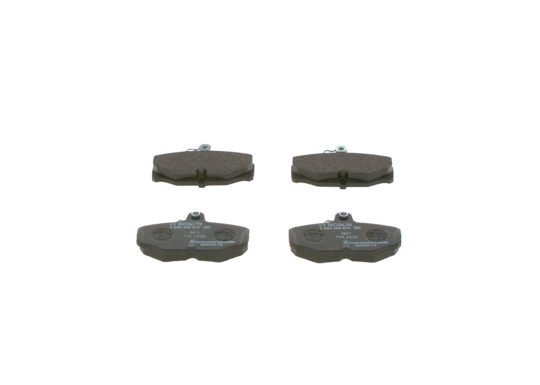 Гальмівні колодки дискові BOSCH 0986469810 - zapix