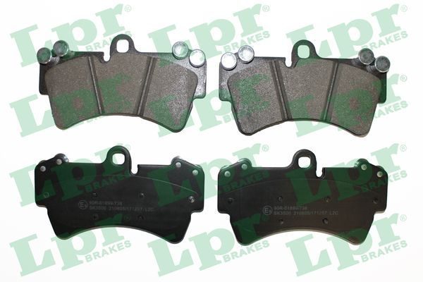 Тормозные колодки дисковые LPR 05P1257