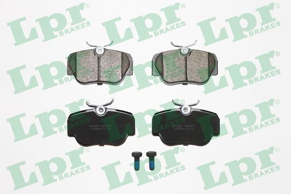 Гальмівні колодки дискові LPR 05P302 - zapix