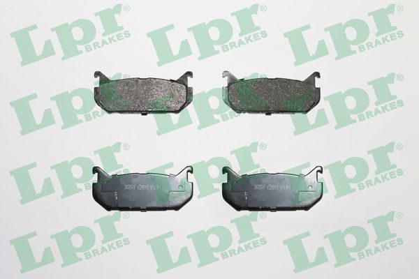 Гальмівні колодки дискові LPR 05P512