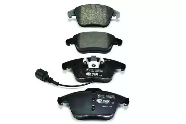 Гальмівні колодки дискові HELLA PAGID 8DB355014031 - zapix
