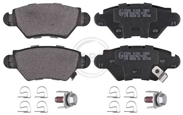 Тормозные колодки дисковые A.B.S. 37059