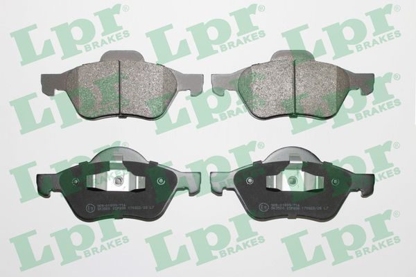 Тормозные колодки дисковые LPR 05P898