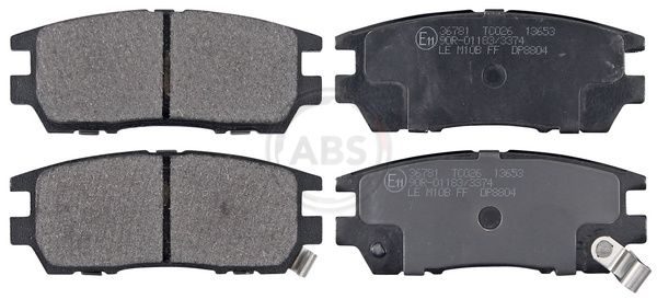 Гальмівні колодки дискові A.B.S. 36781 - zapix