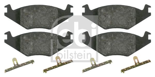 Гальмівні колодки дискові FEBI BILSTEIN 16011 - zapix