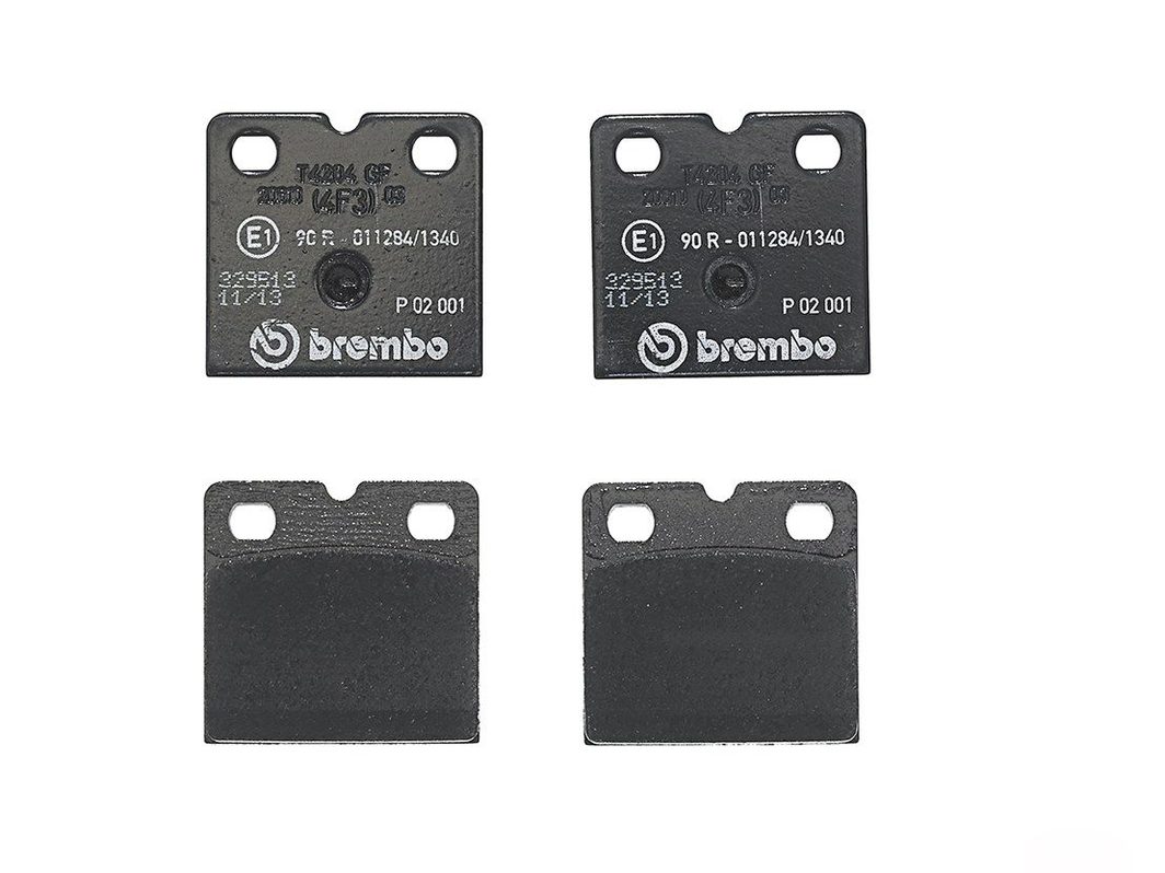 Гальмівні колодки дискові BREMBO P02001 - zapix