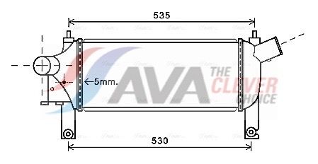 Інтеркулер AVA QUALITY COOLING DNA4339 - zapix