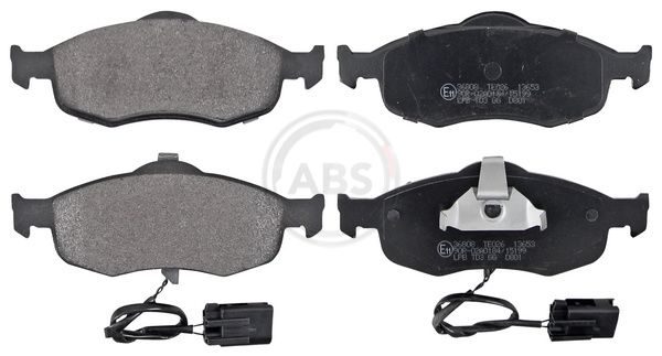 Гальмівні колодки дискові A.B.S. 36808 - zapix