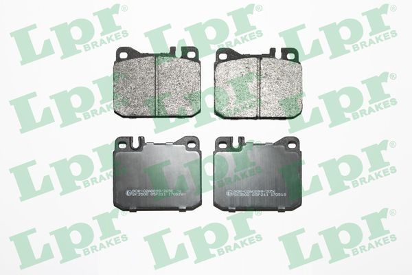 Гальмівні колодки дискові LPR 05P211 - zapix