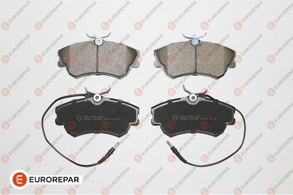 Гальмівні колодки дискові EUROREPAR 1617254680