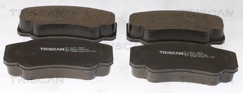 Гальмівні колодки дискові TRISCAN 811010533 - zapix