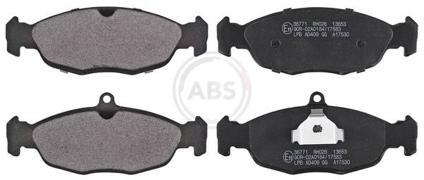 Гальмівні колодки дискові A.B.S. 36771 - zapix