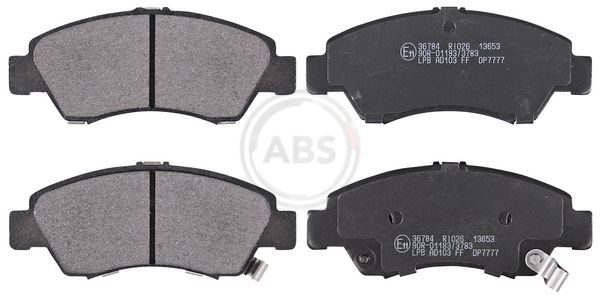 Гальмівні колодки дискові A.B.S. 36784 - zapix