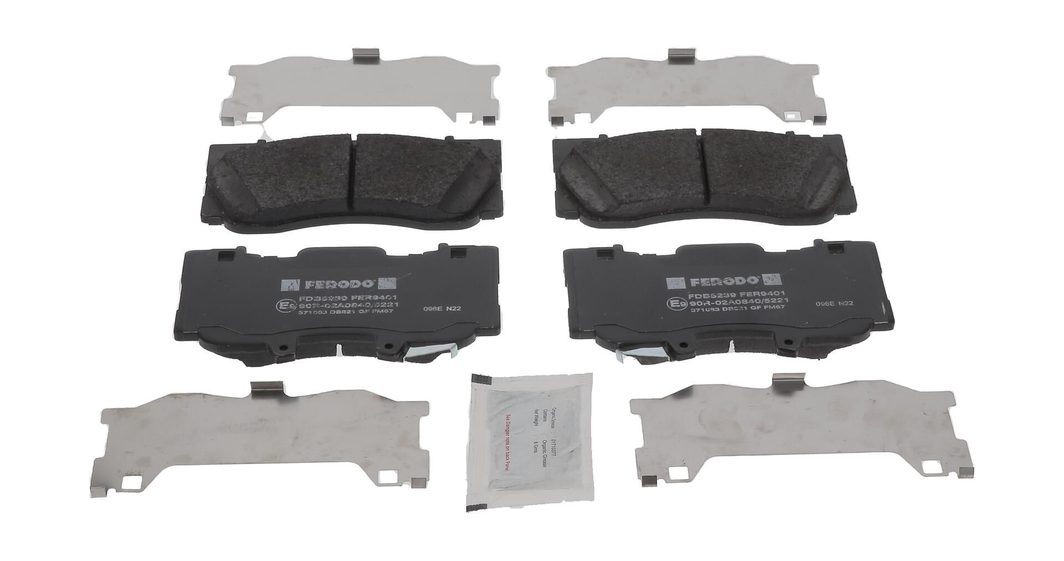 Гальмівні колодки дискові FERODO FDB5239 - zapix
