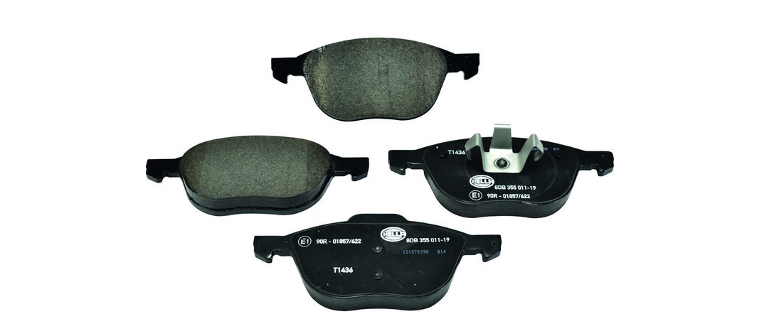 Гальмівні колодки дискові HELLA 8DB355011191 - zapix