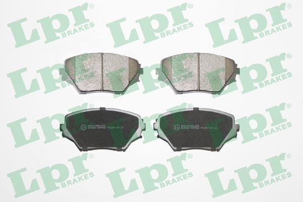 Тормозные колодки дисковые LPR 05P958