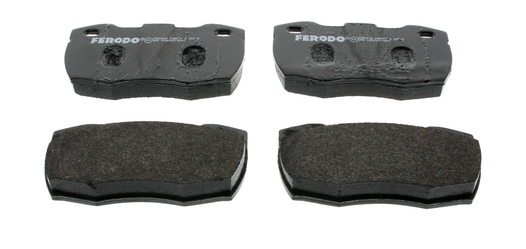 Гальмівні колодки дискові FERODO FDB871 - zapix