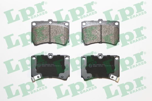 Гальмівні колодки дискові LPR 05P366 - zapix