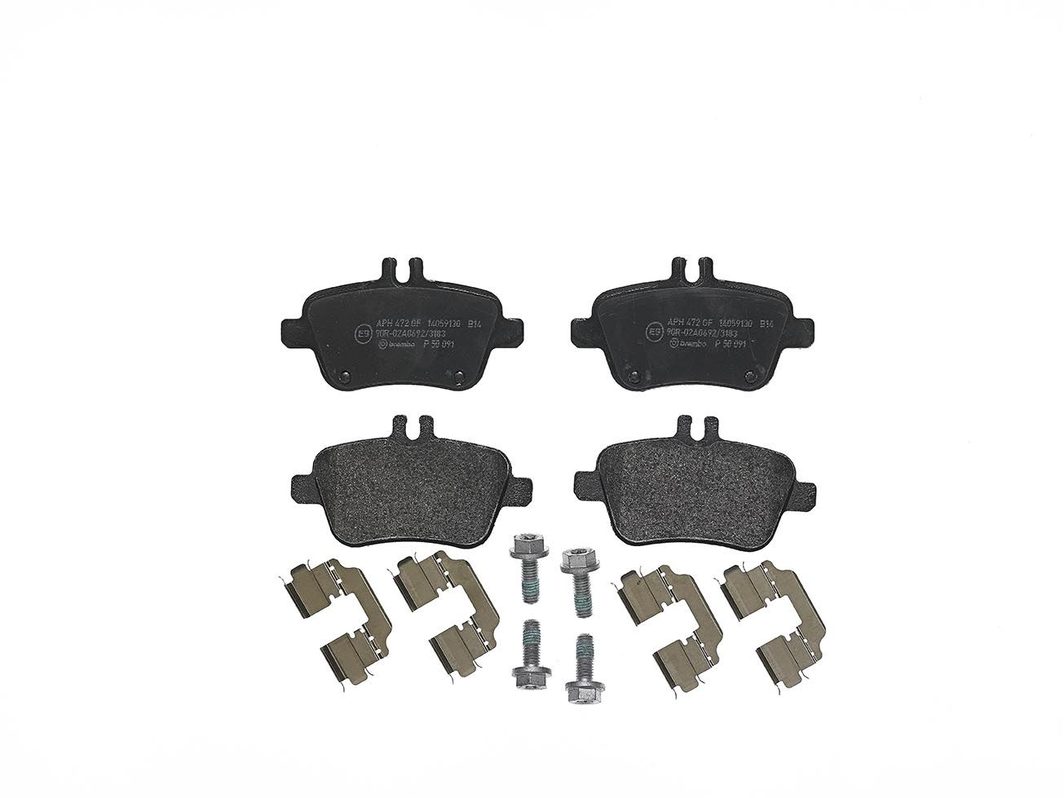 Гальмівні колодки дискові BREMBO P50091 - zapix