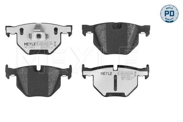 Гальмівні колодки дискові MEYLE 0252128217PD - zapix