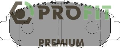 Гальмівні колодки дискові PROFIT 50051669 - zapix