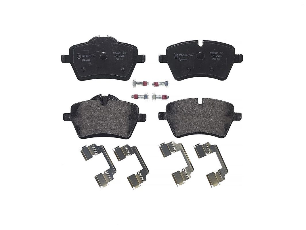 Гальмівні колодки дискові BREMBO P06086 - zapix