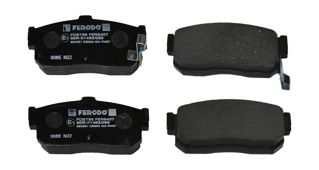 Гальмівні колодки дискові FERODO FDB796 - zapix